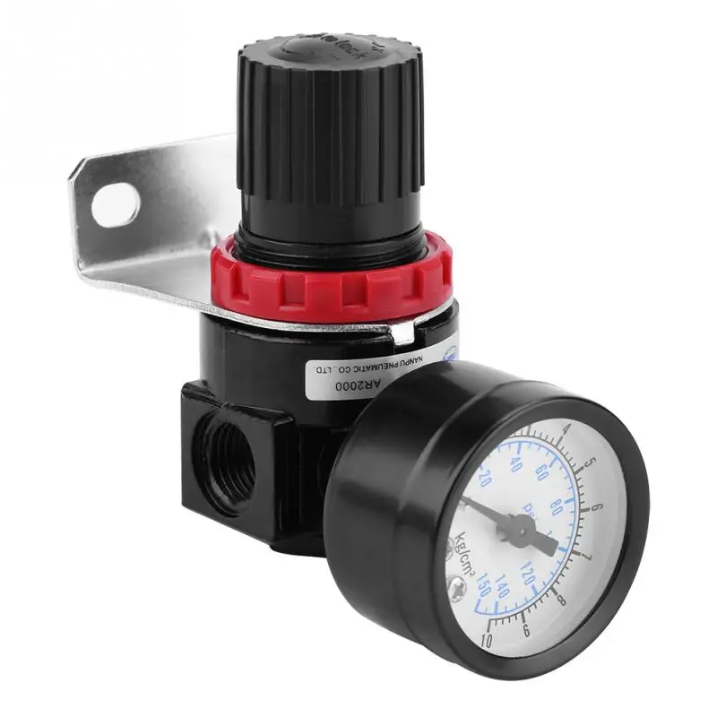 G1/4 Pneumatic Air Pressure Regulator Adjustable Air Compressor Control