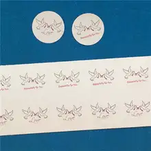 100 шт 3 см вечерние сувенирные этикетки персонализированные коробка для свадебного торта подарок наклейки пользовательские наклейки в виде конфет Обручение Юбилей поставки