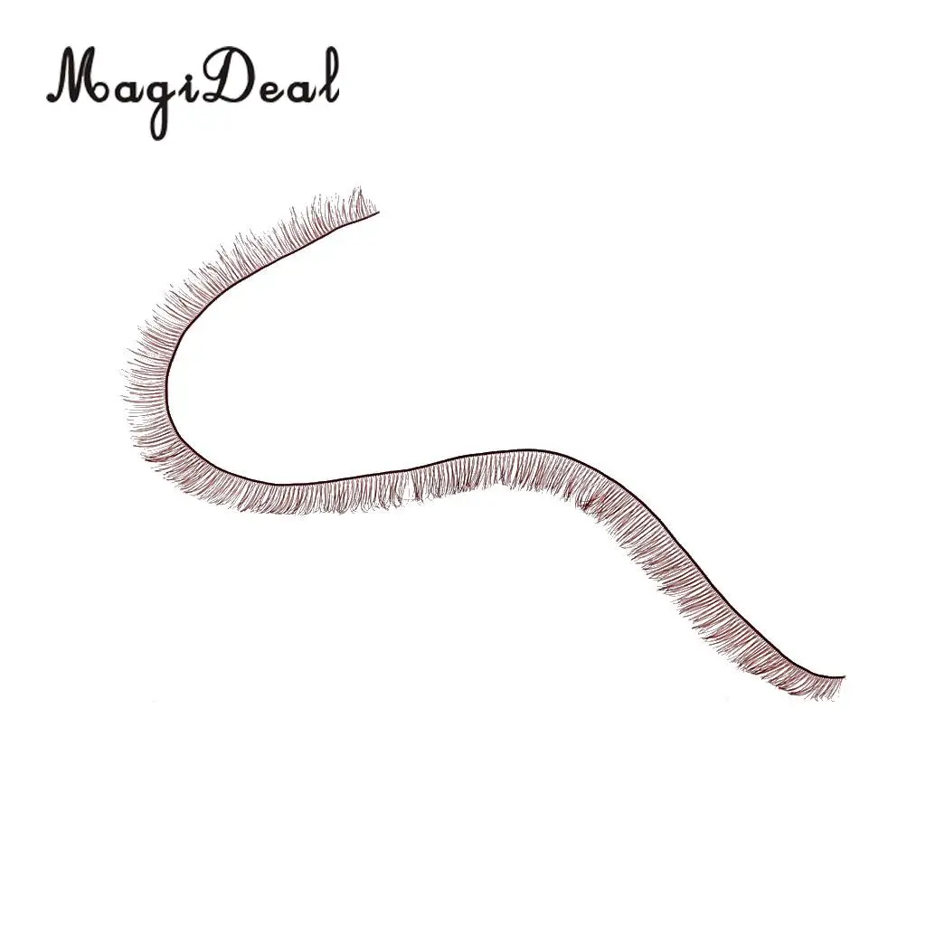 MagiDeal 1Pc Cute Charming BJD Dolls Big Pretty Eye Make Up Eyelashes Strip for Party Dancing Show Stage Acce Children Girl Toy