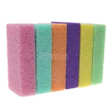 8 шт./компл. Уход за ногами пемза мертвой жесткой грубой кожи Скраб для удаления мозолей скруббер педикюр инструмент