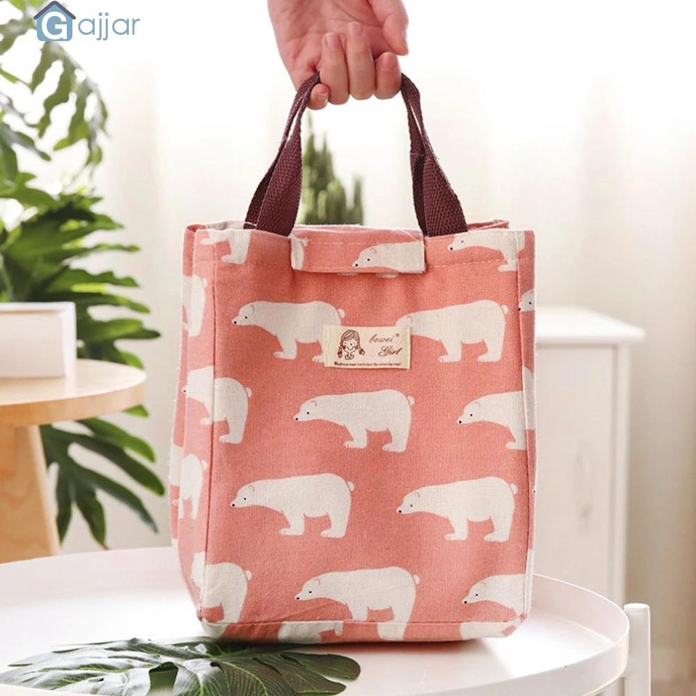 

Thermal Insulated Lunch Box Tote Cooler Bag Bento Pouch Lunch Container Cooler Bag Bento Pouch Dropshipping 19MAY30