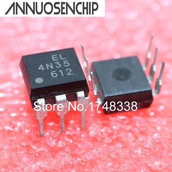 

Free shipping 100PCS 4n35 DIP6 Optocouplers Phototransistor 30V NEW EL4N35