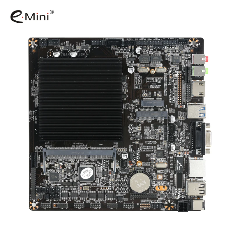 

Realan Intel Celeron J1900L1 Processor Desktop PC Mini Itx Motherboard With One LAN Support DDR3L SO-DIMM