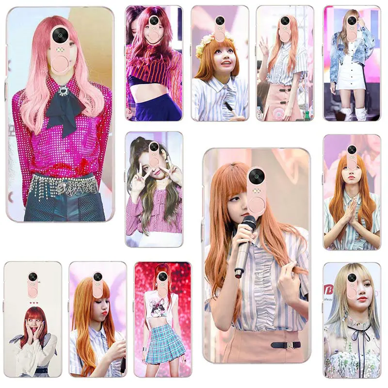 

BlackPink Lisa Soft TPU Mobile Phone Cases Silicone for Xiaomi Mi Redmi Note 2 3 3S 4 4X 4A 5 5S 6 8 A1 Pro Plus Shell Bags