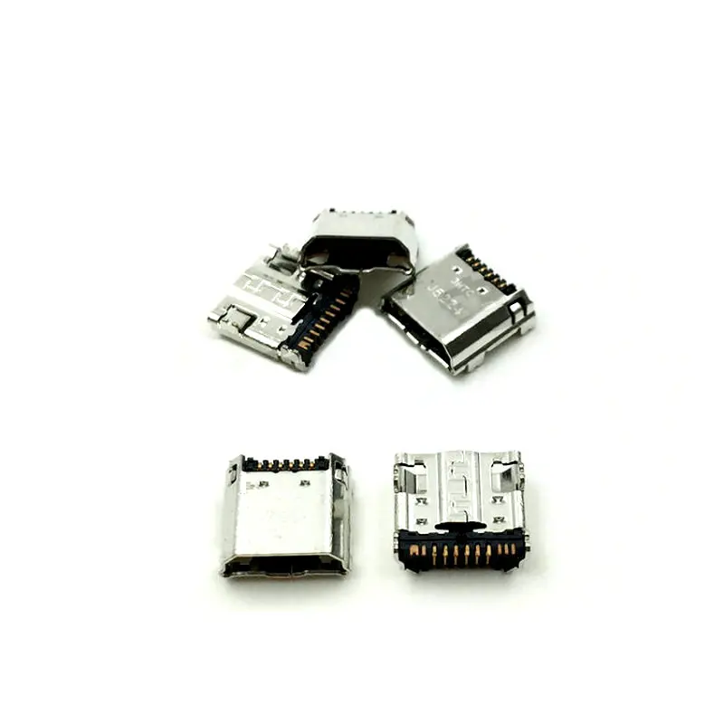 

10pcs/Lot ,Micro USB Plug Charging Port Connector Socket For Samsung Tab 3 7.0 I9200 I9205 P5200 P5210 T210 T211 T311 I9208