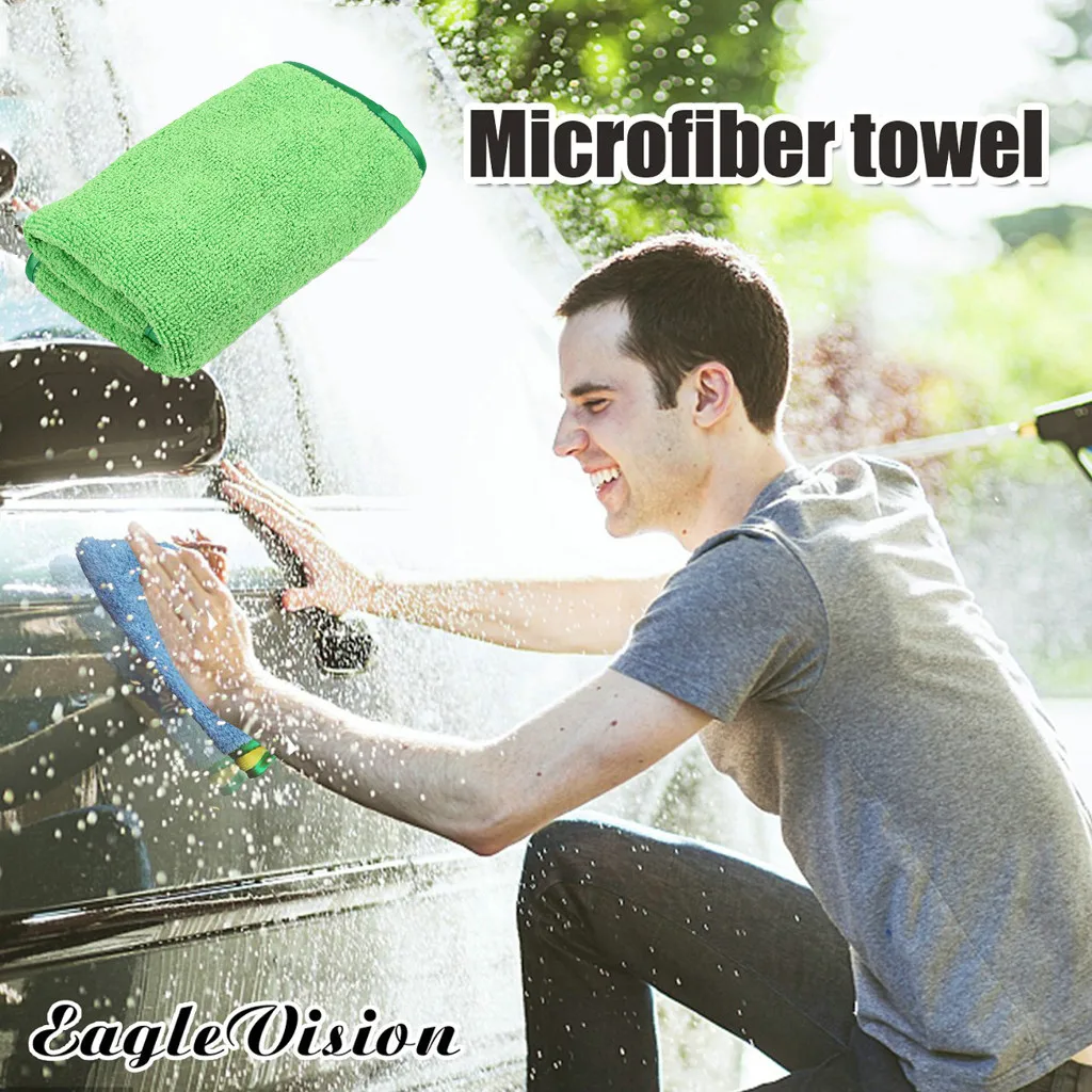 

Thick Plush Reusable Super Absorbent Microfiber Polishing Buffing Towel Auto Car Care Cleaning Drying Detailing Cloth #YL6