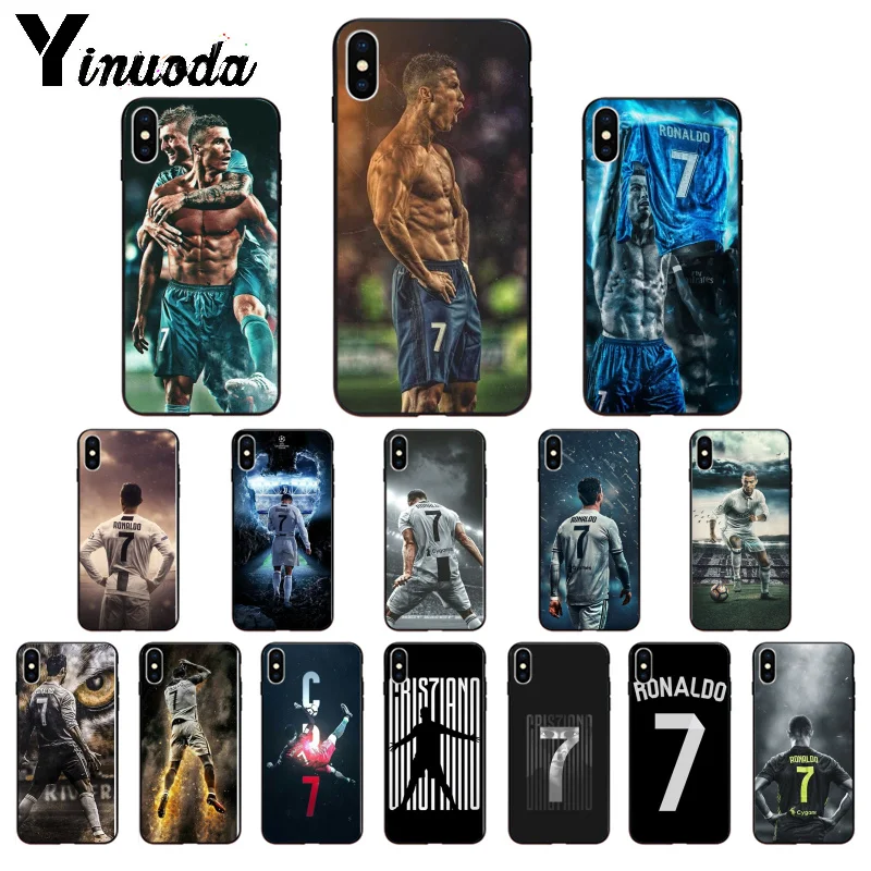 Yinuoda كريستيانو رونالدو CR7 العملاء عالية الجودة جراب هاتف ل أبل فون 8 7 6 6 S زائد X XS ماكس 5 5 S SE XR الهواتف المحمولة Yinuoda كريستيانو رونالدو CR7 العملاء عالية الجودة جراب هاتف ل أبل فون 8 7 6 6 S زائد X XS ماكس 5 5 S SE XR الهواتف المحمولة