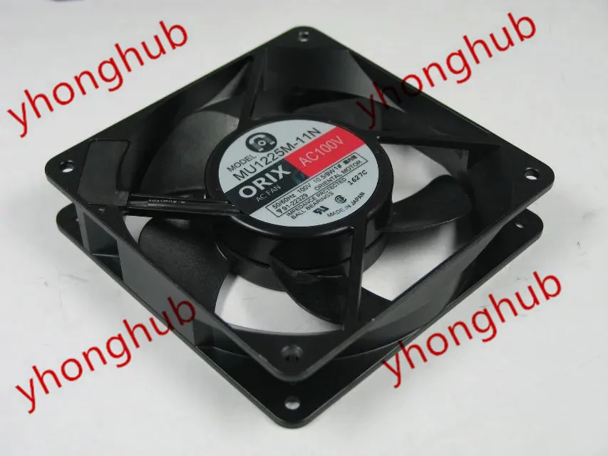 

ORIX MU1225M-11N AC 100V 10,5/9W 120x120x25mm вентилятор охлаждения сервера