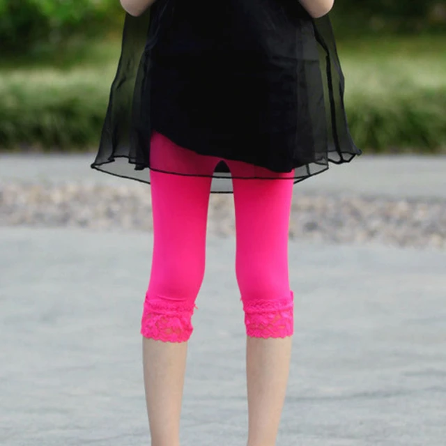 Pink GIRLS & TEENS Girls' Short Length Leggings 2775606 | DeFacto-cheohanoi.vn