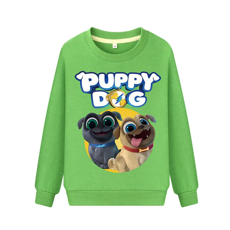 

Baby Cartoon Puppy Dog Pals Tops Clothes Boys Girls Spring Long Sleeve Sweatshirt Costume Children Clothing Kids Hoodies WK014