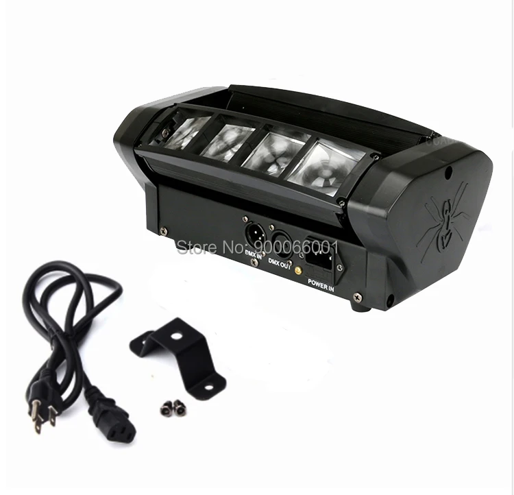  stage 8X10W Mini LED Spider Light DMX512 LED Moving Head Light RGBW LED Beam light Club Dj Disco projector (18)