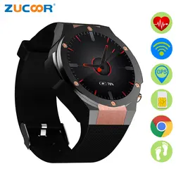 Zucoor GPS Смарт-часы Android Часы rw62 Relogio шагомер Фитнес Для женщин SmartWatch телефон Celular Для мужчин смартфон touch Reloj