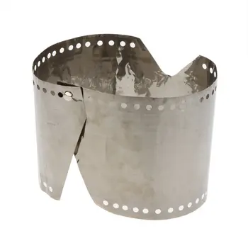 

Ultra Light Titanium Outdoor Camping Stove Windshield Screen Windproof Panel-15cm
