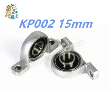 

2Pcs Pillow Block Bore KP002 15mm Inner Diameter Zinc Alloy Metal Ball Bearing 15MM KP002