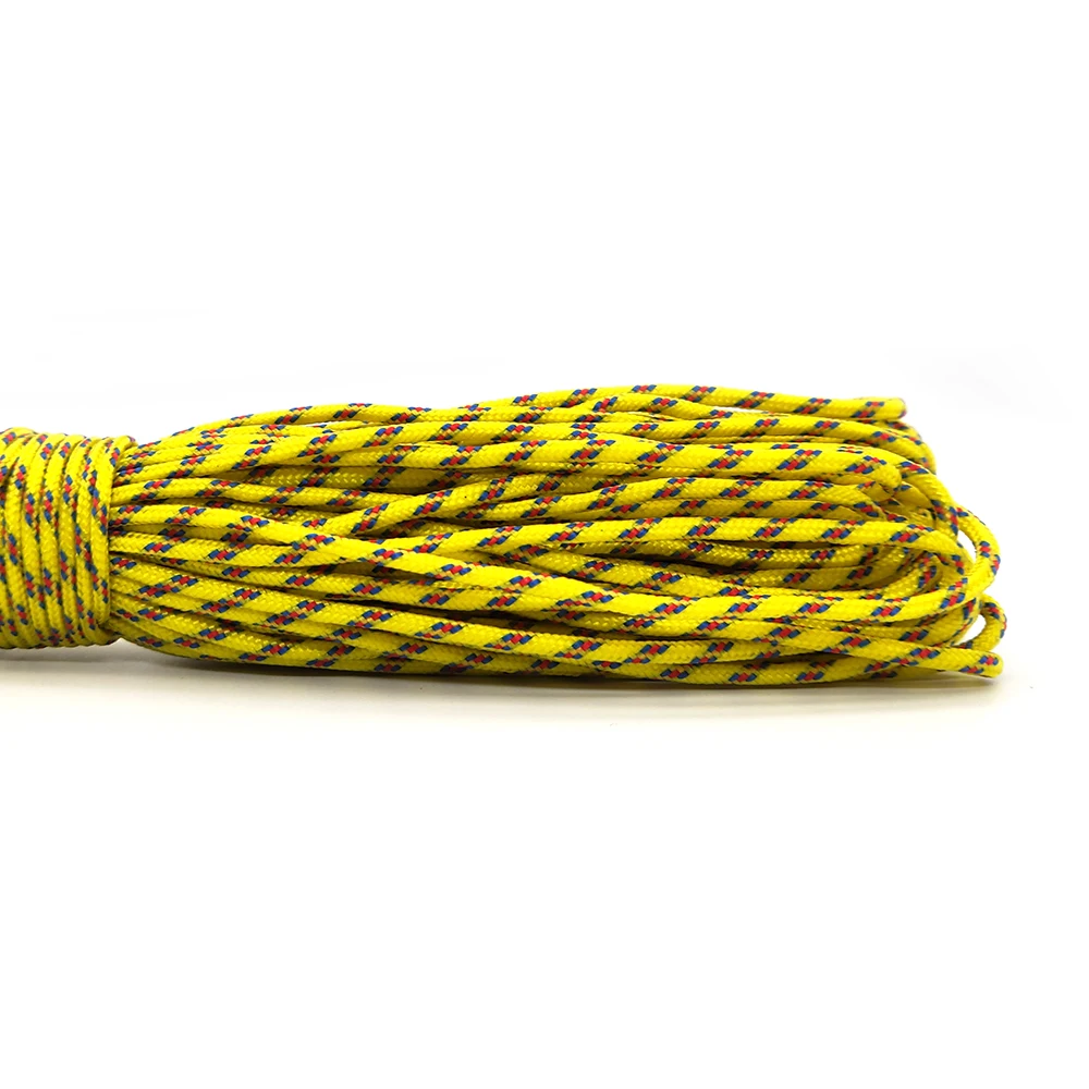 Paracord 2mm Survival Parachute Cord One Stand Cores Lanyard Camping  Climbing Rope Hiking 2mm arm in 2023