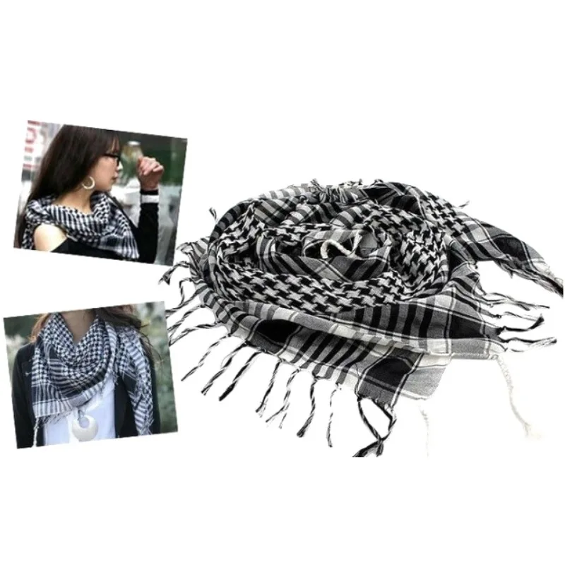 Спортивный открытый шарф в арабском стиле армейский веер Тактический Шарф многофункциональный ветрозащитный песочный теплый шарф