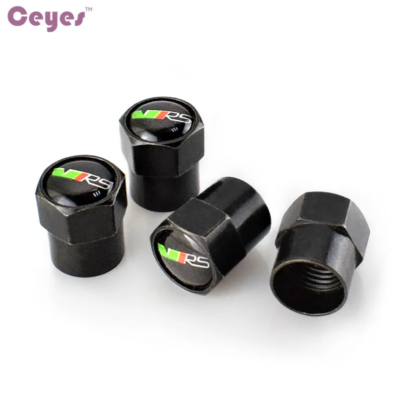 

Ceyes Car Styling Auto Wheel Tire Valves Tyre Stem Air Caps Case For Skoda VRS Octavia Fabia Yeti Car-Styling Car Accessory 4pcs