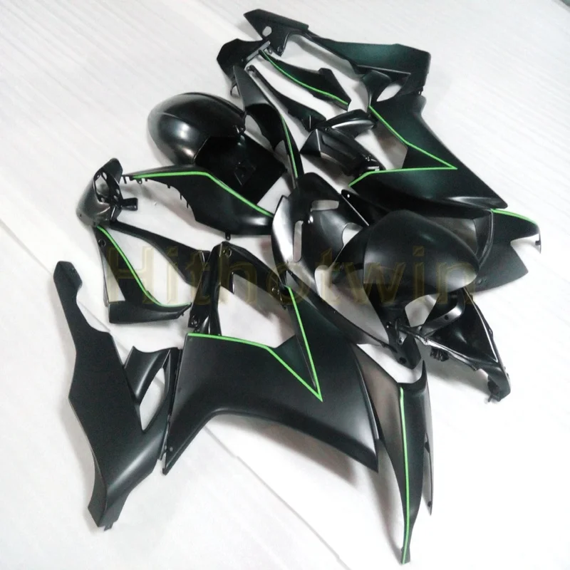 Пользовательские Обтекатели мотоцикла для KAWASAKI ZX10R 2008 2009 2010 ZX-10R 08-10 обвес комплект+ Бесплатные Винты+ оранжевый