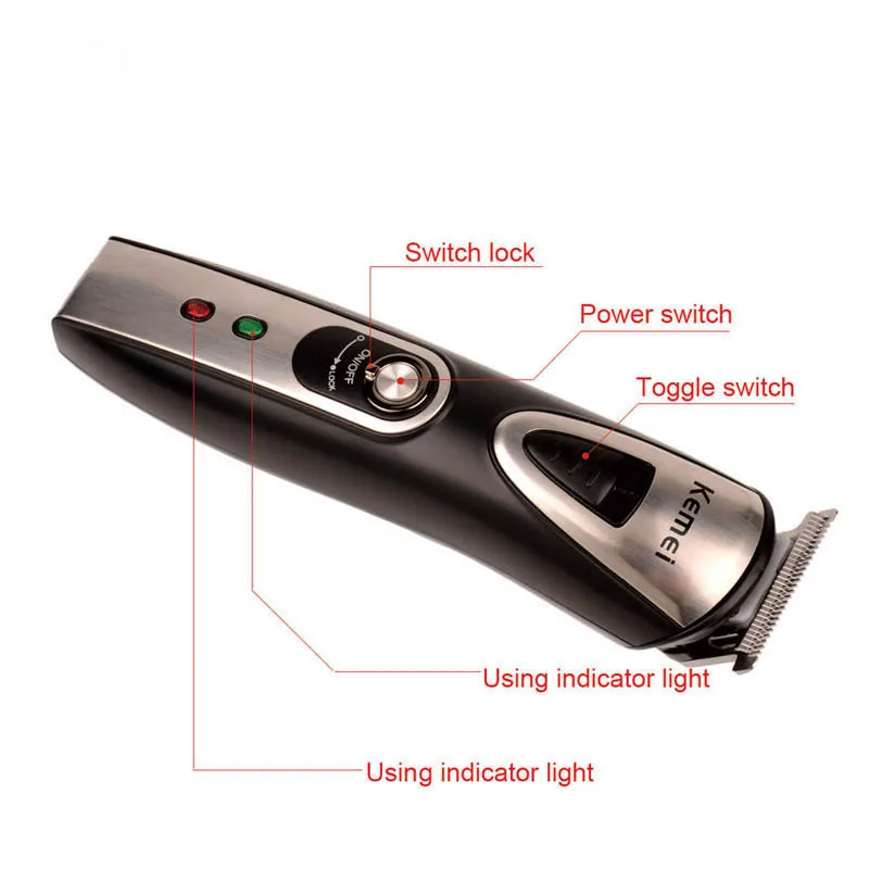 Kemei Original  7 in 1 Electric Shavers Razor Nose Ear Hair Trimmer Men Shaving Machine Rechargeable Hair Clipper