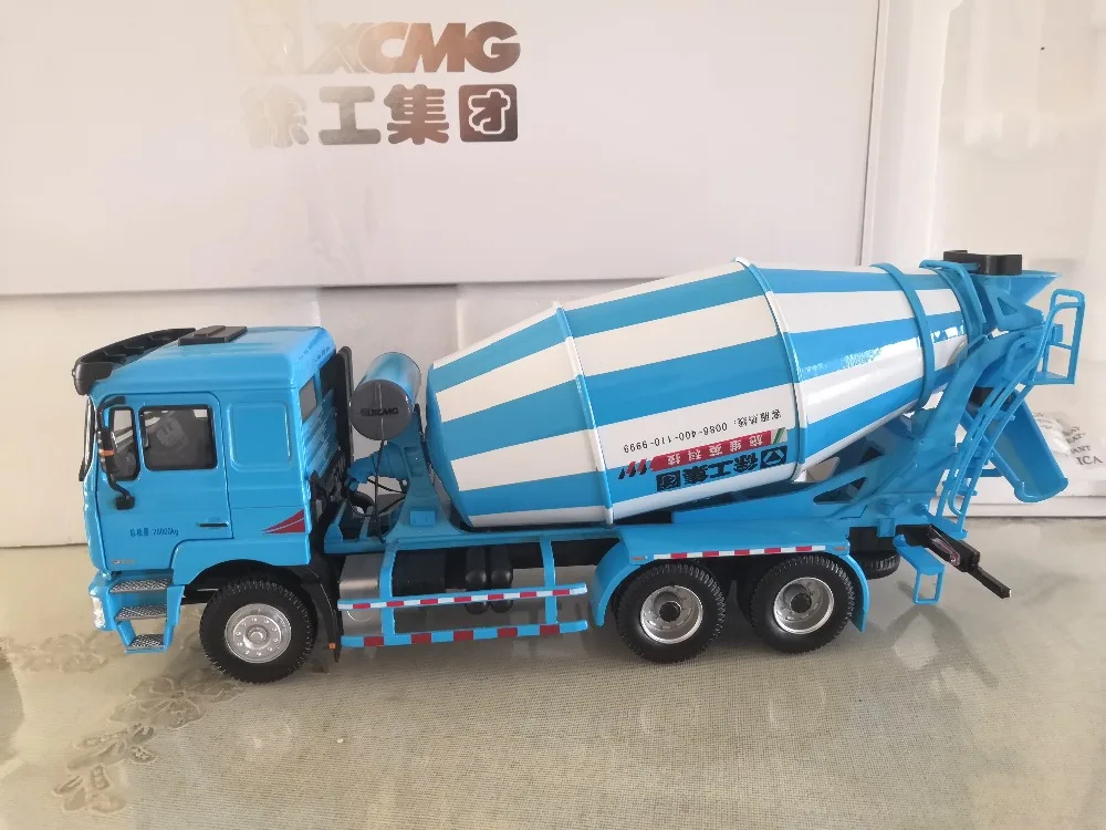 Коллекционная модель 1:35 масштаб XCMG T-Series Schwing бетономешалка грузовик инженерное оборудование литье под давлением игрушка модель для украшения