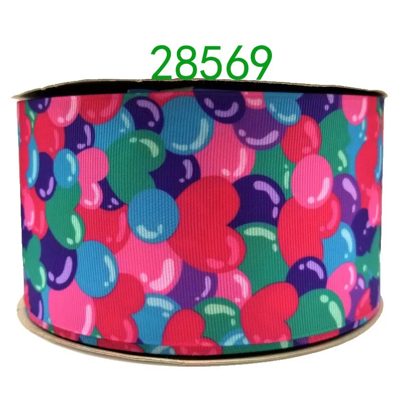 50 ярдов в размер мультфильм ленты напечатанные grosgrain ленты 28582