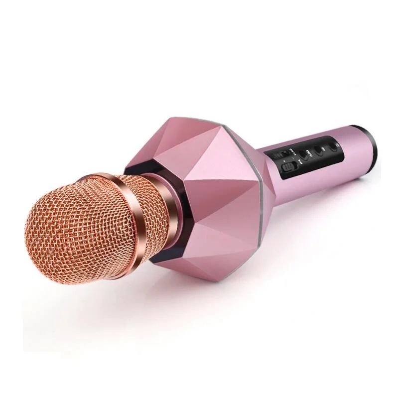 Deekite Bluetooth караоке микрофон портативный беспроводной ручной KTV плеер голосовой