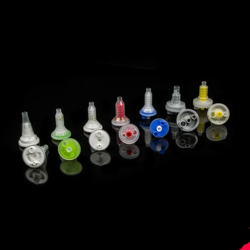 

2018 high quality 50pcs Dental Oral 3M Gold Mark Silicon Rubber impression material machine Dynamic mixer head