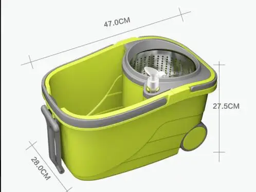 Подвесное разделительное ведро, умная швабра с колесами, вращающаяся швабра, чистящая насадка для метлы, чистящие полы, окна, дома, машины, чистящие инструменты