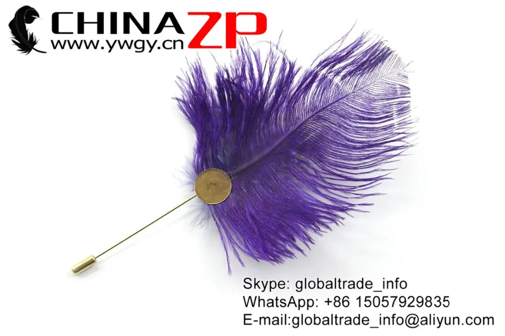 Handmade Feathers Brooch Pin  (72)