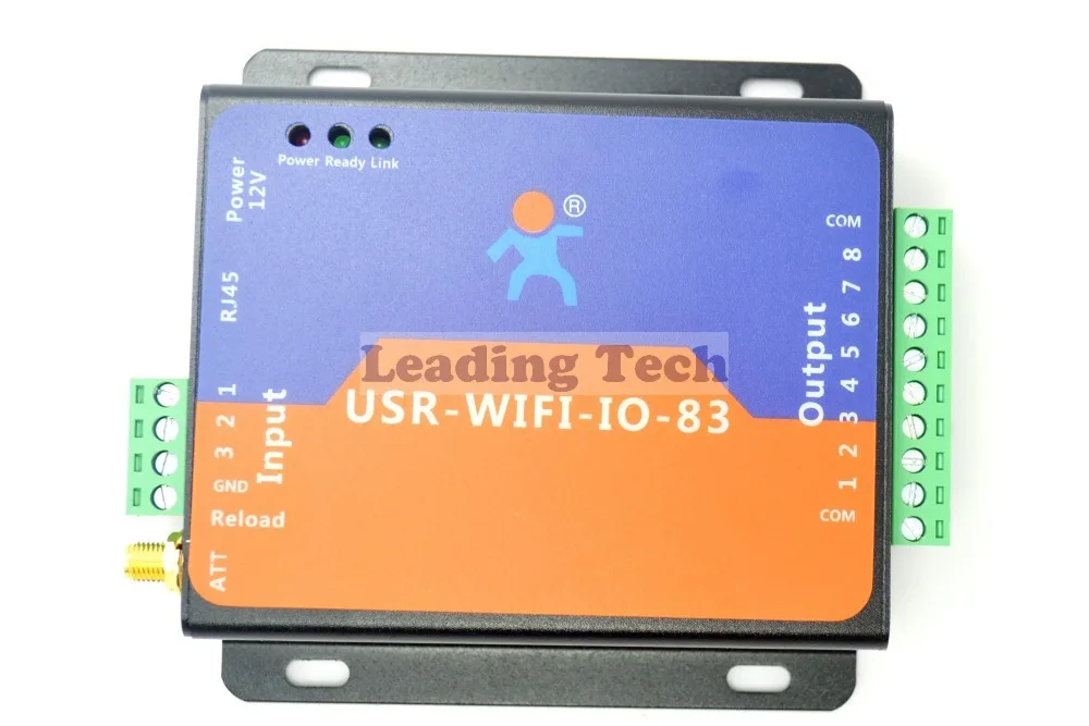 Wifi Relay Board 8 Outputs 3 Inputs Support Andriod Iphone Windows And MAC APP USR-WIFIIO-83