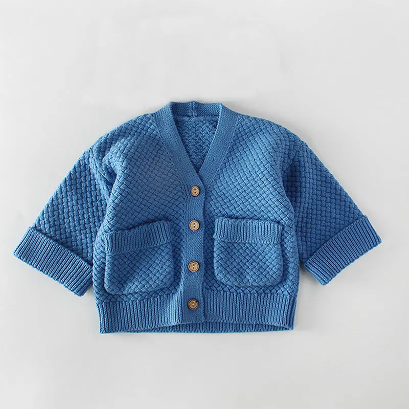 Autumn Baby Girls Cardigan Sweaters Spring Newborn Boys Cotton Sweater Coat Children Knitted Toddler Kids Winter Casual Clothes (8)