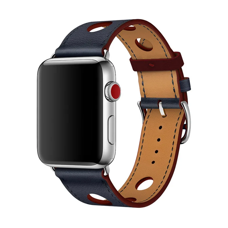             apple series 1 2 3 Leather Strap (8)