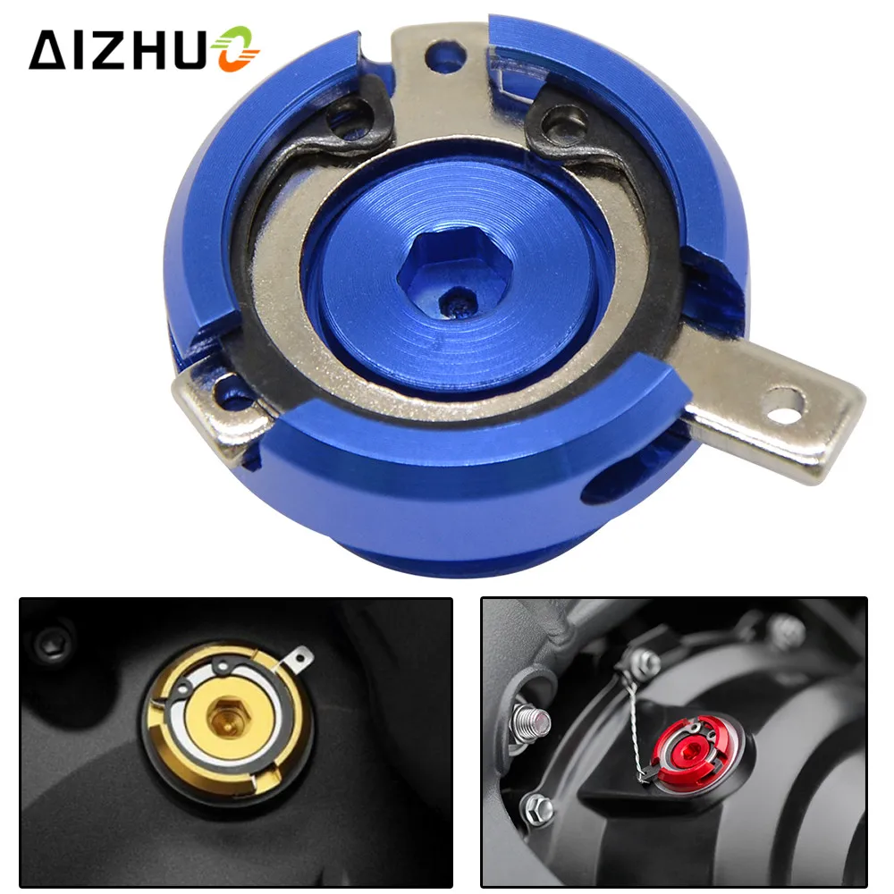 M20*2.5 Motorcycle Engine Oil Filler Cup Cap Reservoir Cup For yamaha r6 r3 mt 07 fz6 r1 fz1 r15 mt 09 xj6 ybr 125 mt 03 mt09