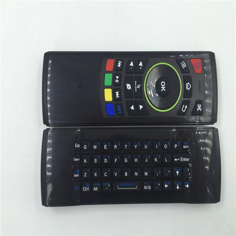 Гироскоп FM5 Mini Fly Air mouse Air Keyboard и 2,4 ГГц для Android ТВ-плеер для мини-ПК Пульт дистанционного управления для ТВ-комплекта