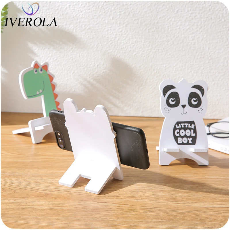 Univerola Universal Lazy Mobile Phone Holder Accessory For iPhone Cute Animal Adjustable Cellphone Tablet Desktop Holder Stands