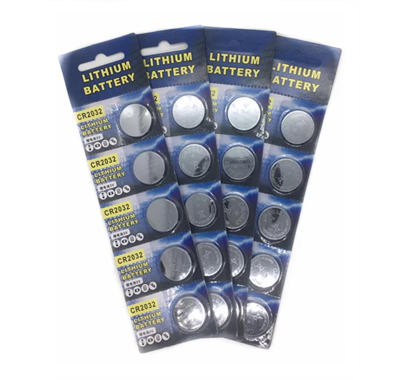 

20pcs CR2032 Button Batteries BR2032 DL2032 ECR2032 Cell Coin Lithium Battery 3V CR 2032 For Watch Electronic Toy Remote Car Key