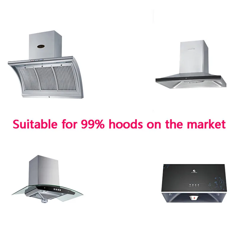 2 PCS Range Hood Filter Paper White Range Hood Greaseproof Sticker Filter Paper Flame Retardant Home Kitchen Accessories 40A0P101