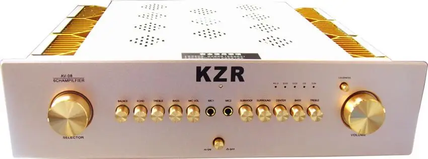 Kzr AV 08 5.1 Мощность усилитель HiFi Exquis дома Театр Hi Fi качество звука AMP|power amp|amplifier hifipower