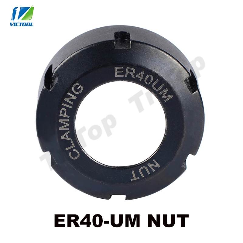 

2pc precision UM type ER40 spring collect nut clamping ER40-UM for CNC milling engraving machine