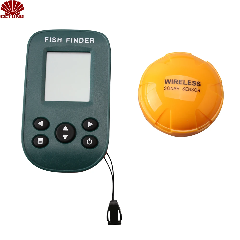 Wireless Dot Matrix Sonar Fish Finder with Waterproof Visible Sunshine