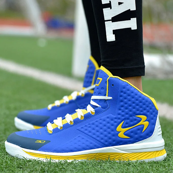 2016 New Men Basketball Shoes Spring Autumn Breathable Rubber Soles