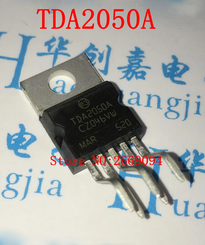 

100PCS free shipping TDA2050A TO220-5 TDA2050 TO220 TO-220 new and original IC