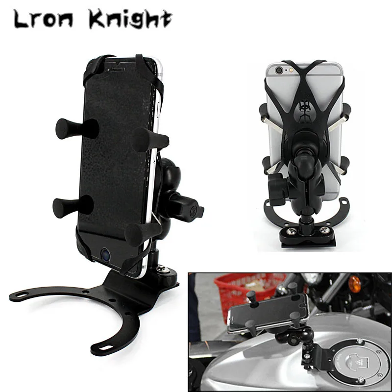 

For KAWASAKI ZX-10R ZX-6R ZX6R Versys650 Versys1000 Versys 650 1000 Motorcycle GPS Navigation Frame Mobile Phone Mount Bracket