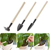 Barato 2020 juego de herramientas de jardinería para el hogar, minitrajes de excavación para el balcón, rastrillo de tres piezas, herramientas de jardín, combinación, triangulación de envíos Jlwje9yO55B