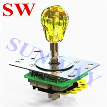 2 шт. СВЕТОДИОДНЫЙ Красочный Световой мигающий, с подсветкой джойстик для крана когти Подарочная машинка аксессуары аркадная игра