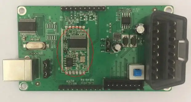 Cheap OBD2 OBD demoboard development module (motherboard + stamp hole single board) Cheap OBD2 OBD demoboard development module (motherboard + stamp hole single board)