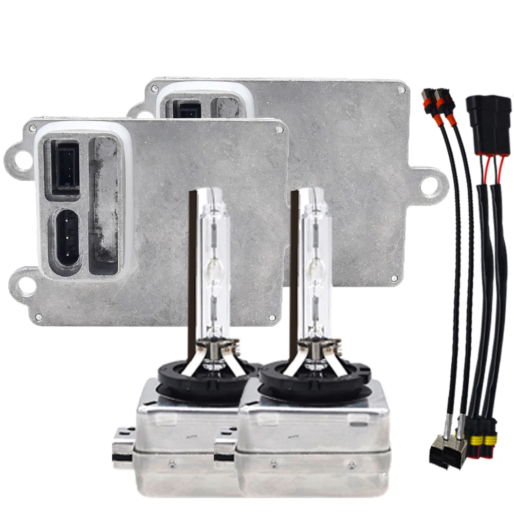 SKYJOYCE 55 Вт ксенон D1S HID комплект фар балласт 4300 К 5000 D1R 6000 8000 комплект|Лампы для
