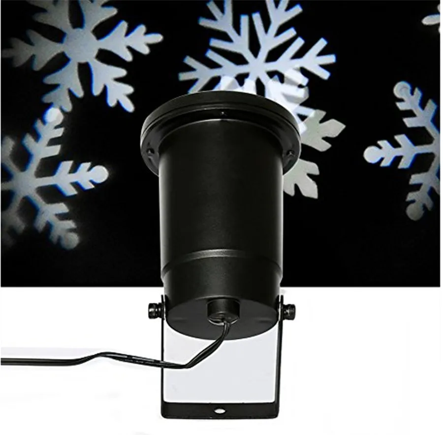 Снежинка лазерный прожектор лампа театральный прожектор садовый пейзаж проектор для дома наружные вечерние светильники