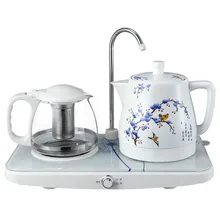 Электрический чайник автоматический верхний чайник керамический электрический набор защита от перегрева