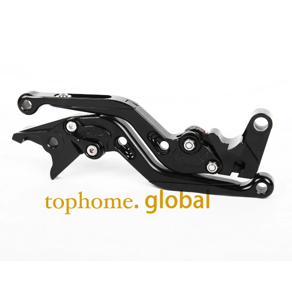 Для Yamaha YZF R1 2009 2014 CNC Складные Выдвижные рычаги Тормозной сцепления черный 2010 2011 2012
